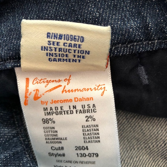 Citizen of Humanity Vintage Capri 130-079 - Picture 8 of 11